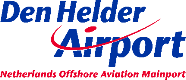 Logo Den Helder Airport, opdrachtgever van Rommers DakGroep