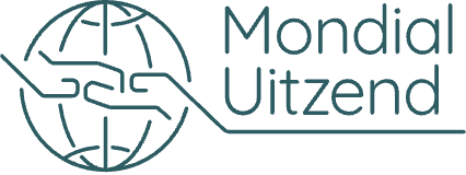 Logo Mondial Uitzend, opdrachtgever van Rommers DakGroep